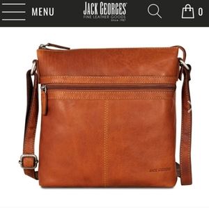 Jack Georges Leather Crossbody